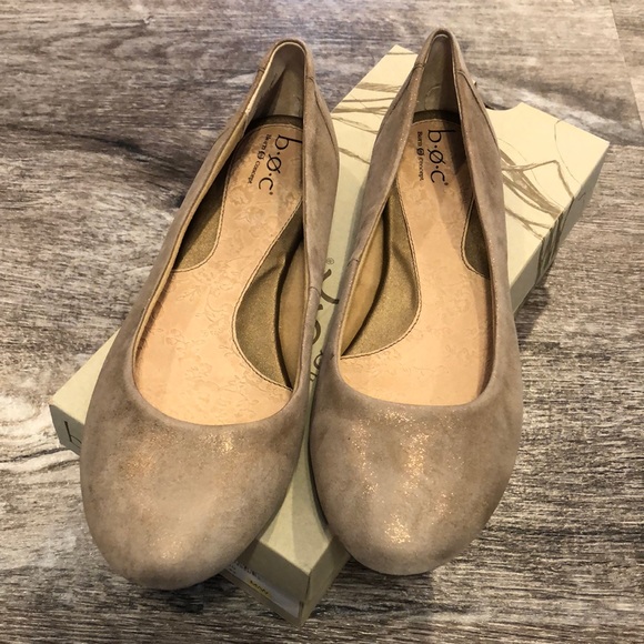 b.o.c. Kami Bronze Flats Size 10 - Picture 1 of 7